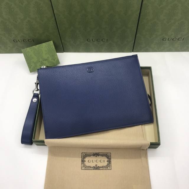 配绿盒包装 G家新款专柜品质 顶级原单货 实物实拍 款号475317蓝皮 尺寸 W30H20