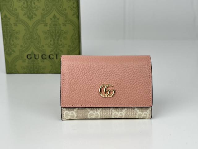 Gucci 出新款 New 零钱包 卡包card Bags 编号739525 七个颜色 Ddd