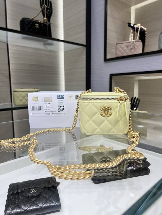 Chanel23P 盒子包 最美山茶花调节扣 可调节链条的 精致绝美 :Ap3300