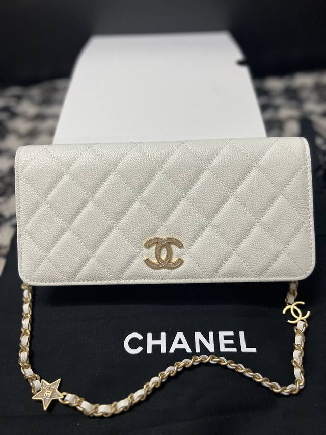 Chanel香奈儿包包 2024早春系列新品 很特别的荔枝纹牛皮包包 肩背包 尺寸 22