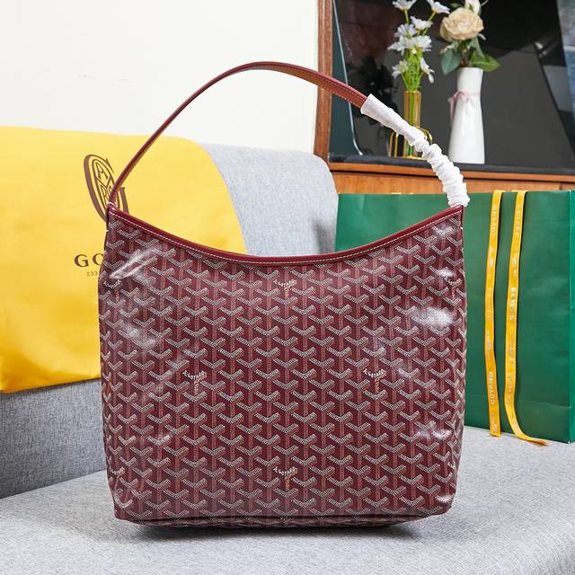 原单特惠 goyard hobo bohème 流浪包腋下包，灵感来自波西米亚流浪的生活哲学，两大王牌saint louis artois系列托特包的综合体，内