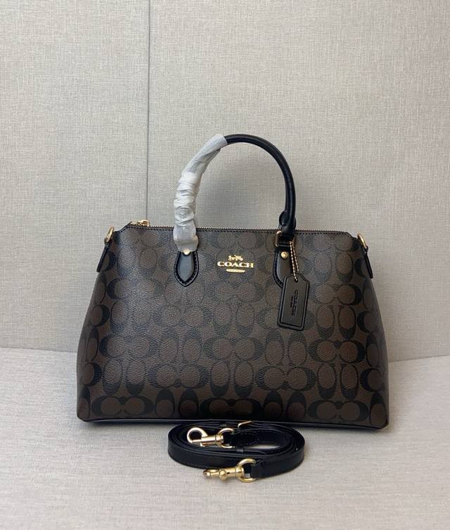 Coach 蔻驰单肩手提包大容量老花经典复古通勤斜挎包。Cr157 Cr156尺寸32×12×20。