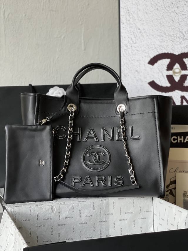 法国高端定制品 Chane1 Classic Bag As66941# 2024年早春新色～Chane1 沙滩包。 专柜同步更新 结合一切经典的旅游购物袋系列。